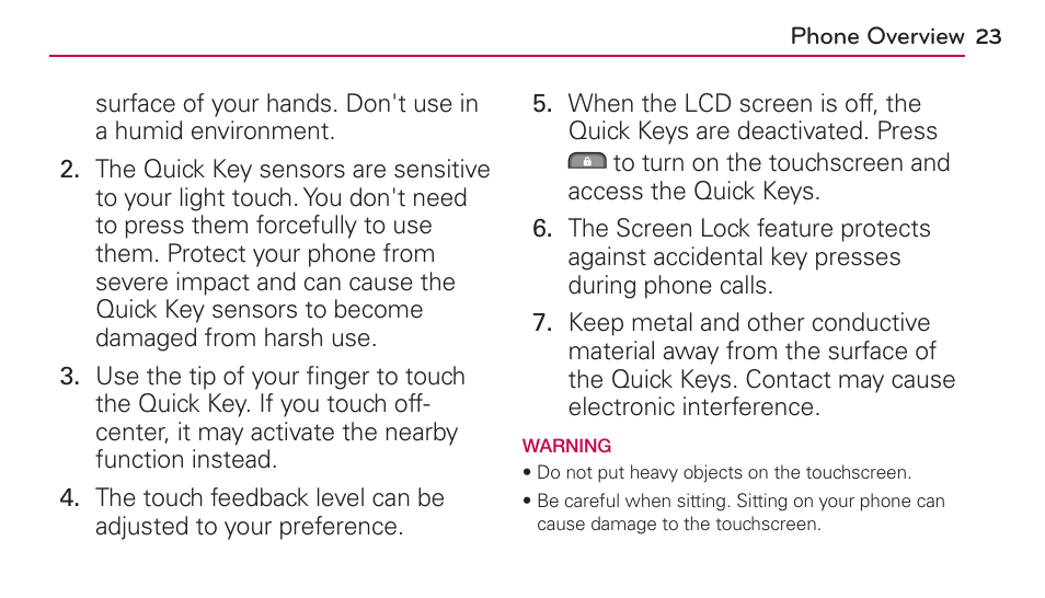 LG UN272 User Manual | Page 23 / 172