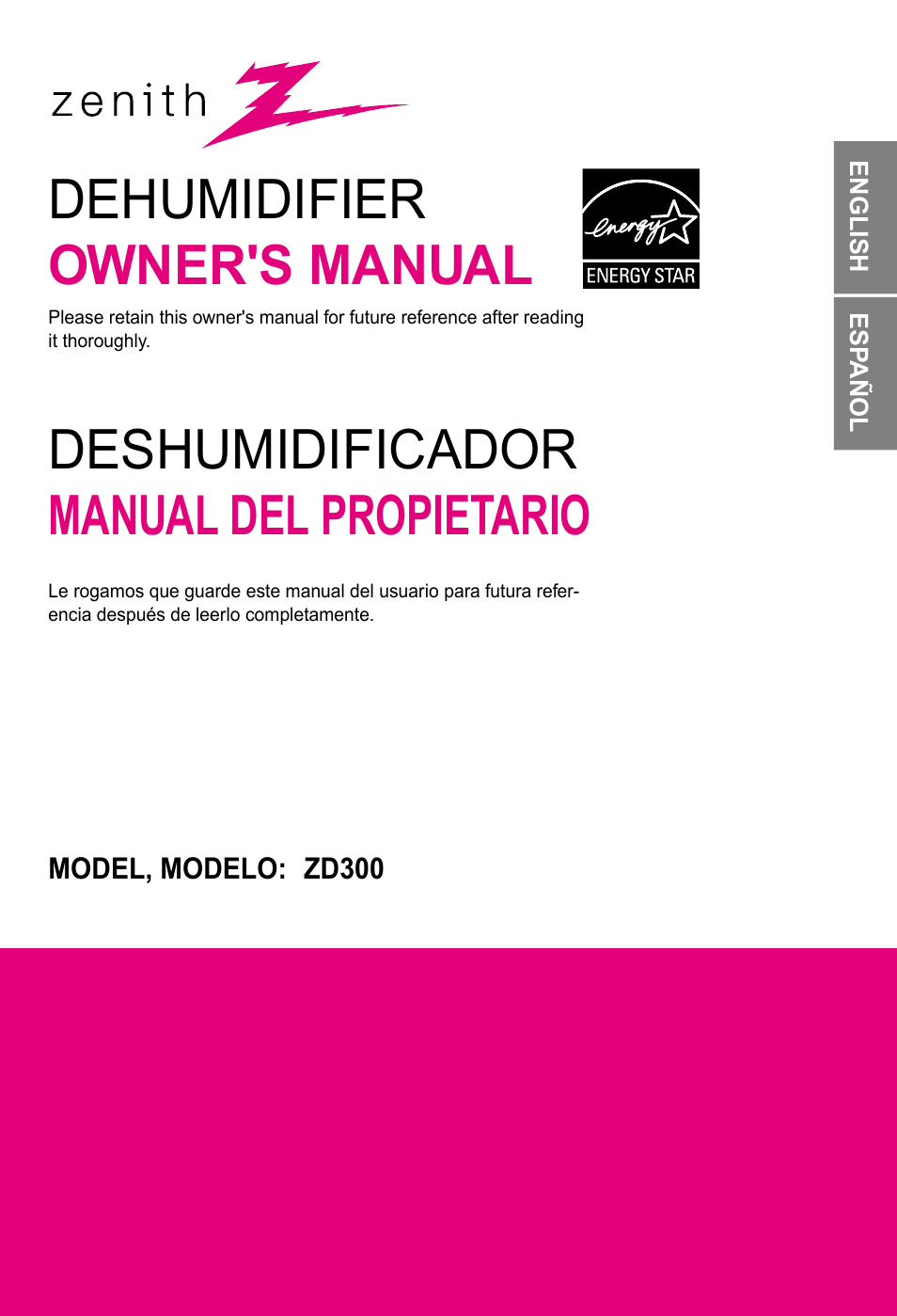 LG ZD300 User Manual | 32 pages