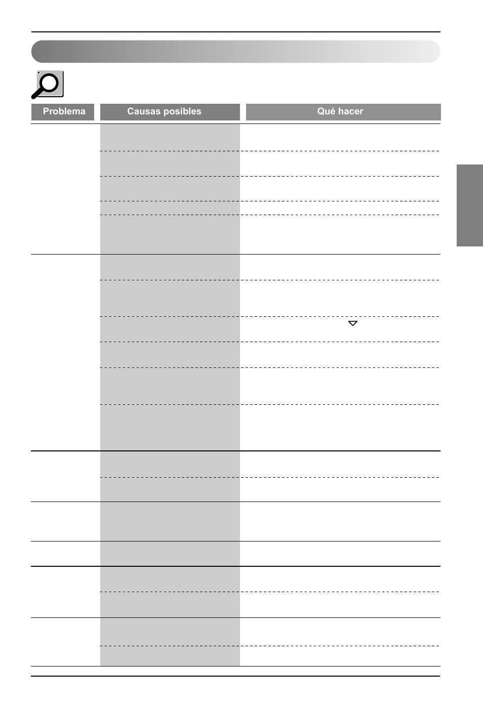 Esp a ñ ol, Solución de problemas | LG ZD300 User Manual | Page 29 / 32