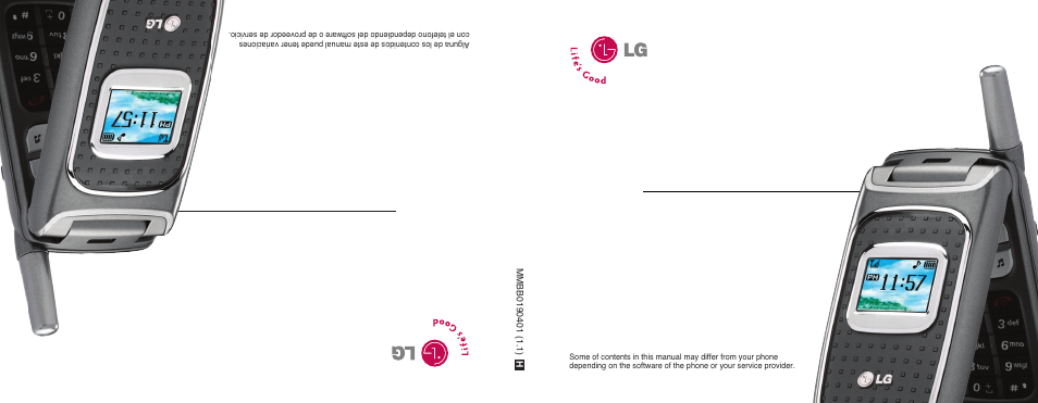 LG C1500 User Manual | 196 pages