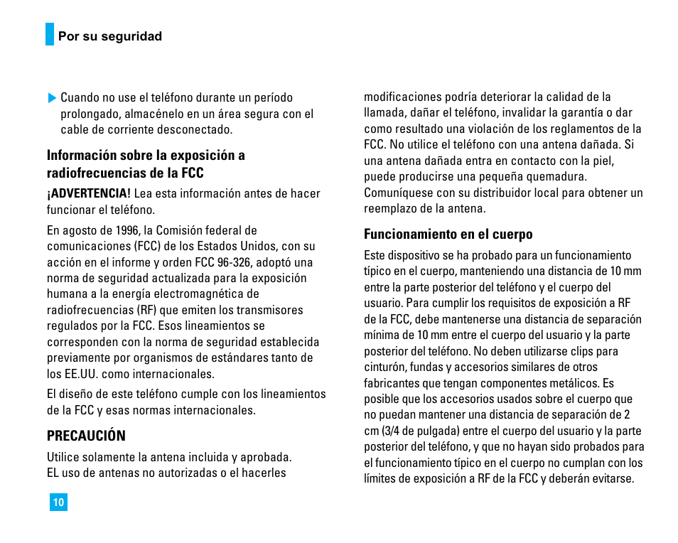 LG C1500 User Manual | Page 108 / 196