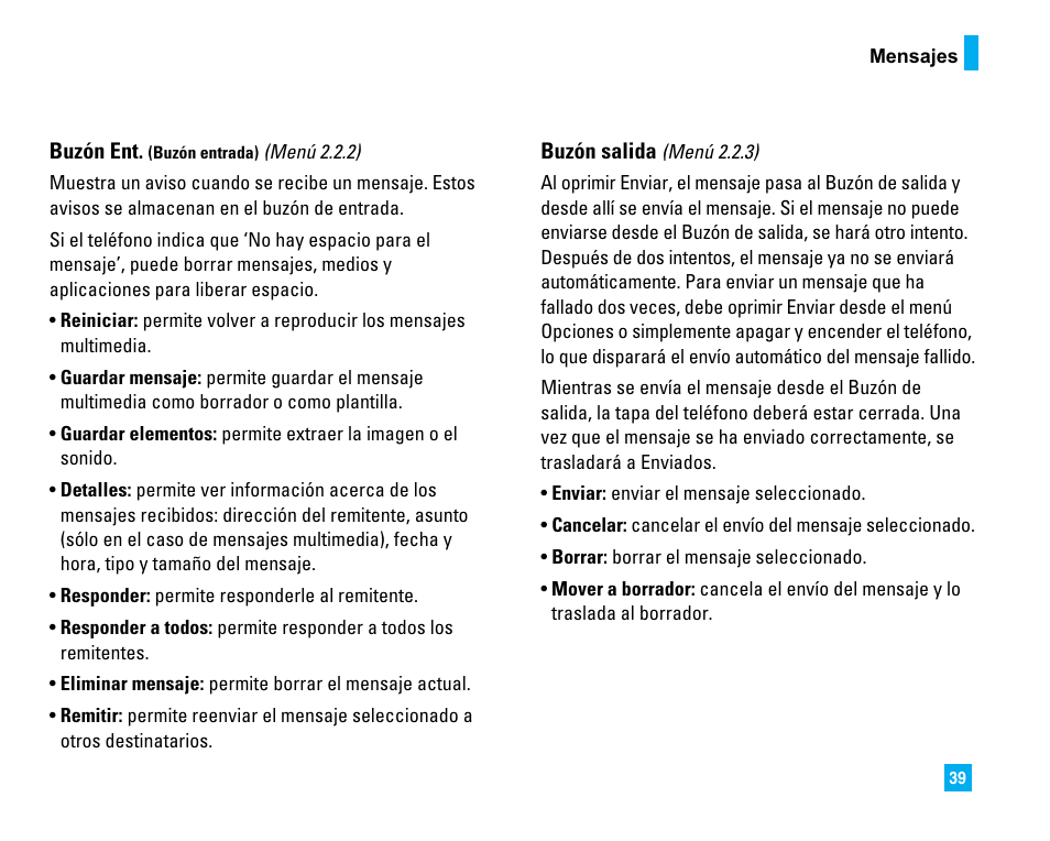 LG C1500 User Manual | Page 137 / 196