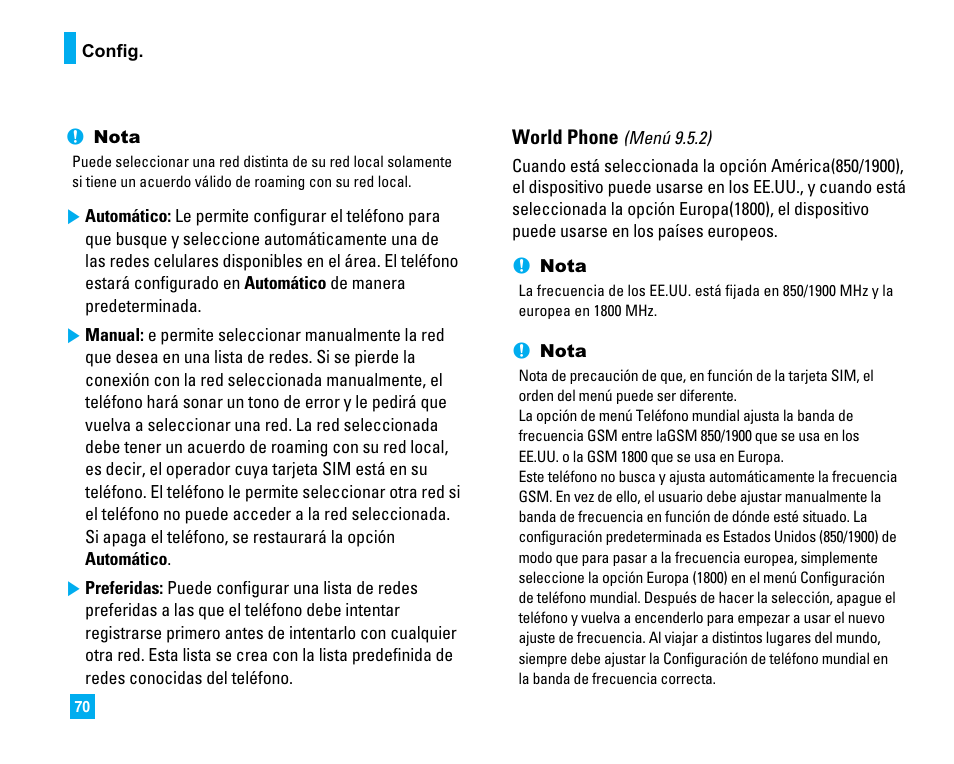 LG C1500 User Manual | Page 168 / 196