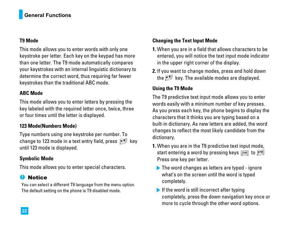 LG C1500 User Manual | Page 26 / 196