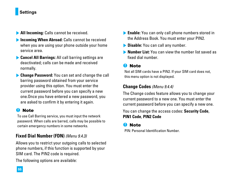 LG C1500 User Manual | Page 70 / 196