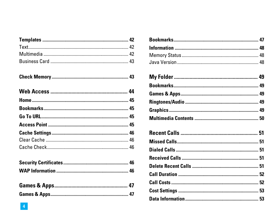 LG C1500 User Manual | Page 8 / 196