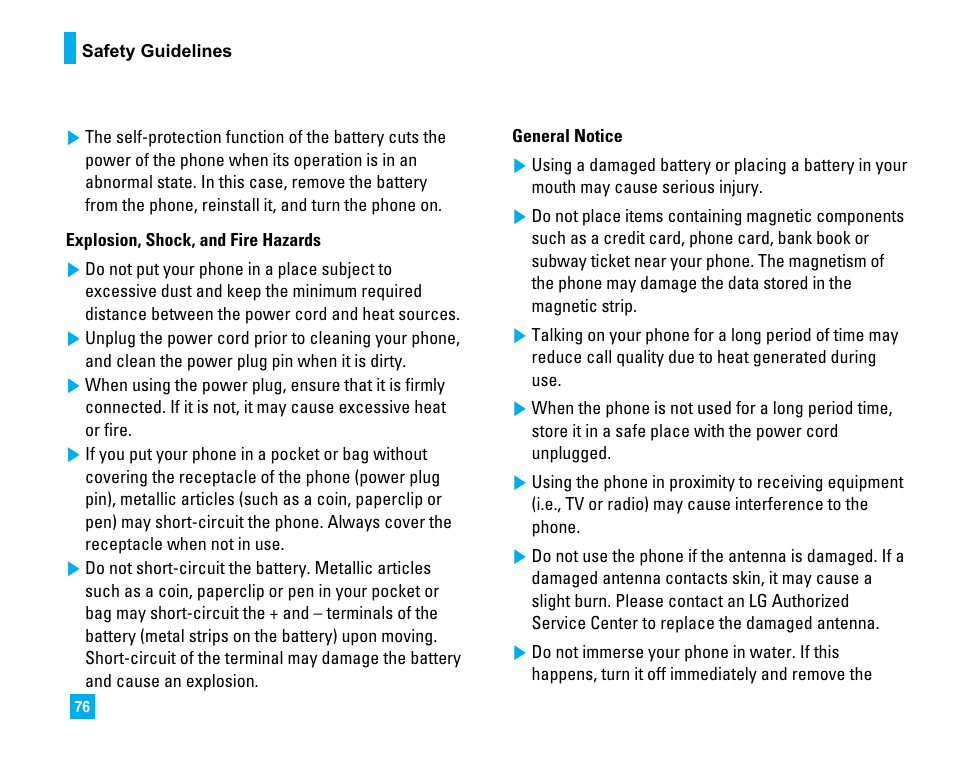 LG C1500 User Manual | Page 80 / 196