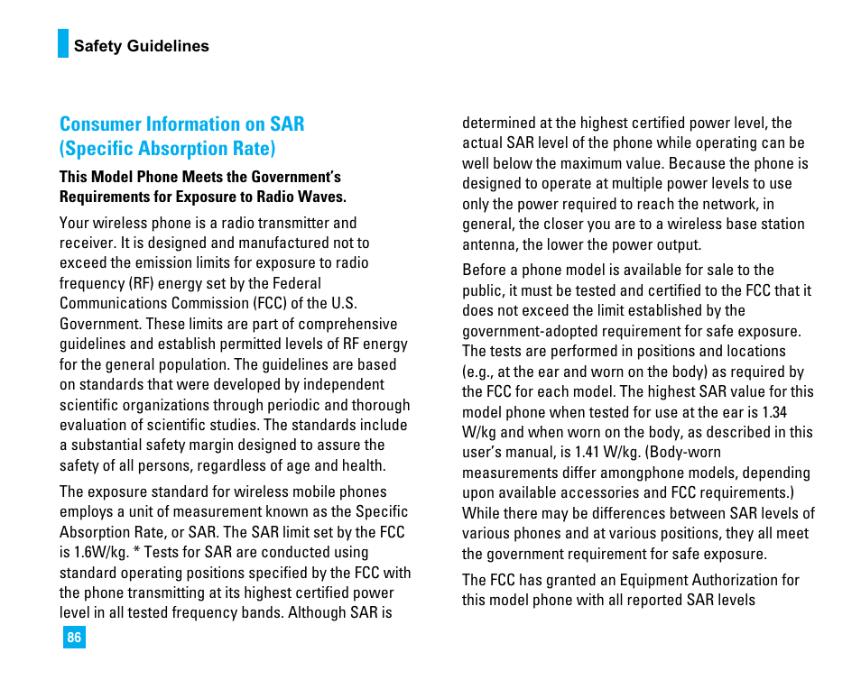 LG C1500 User Manual | Page 90 / 196