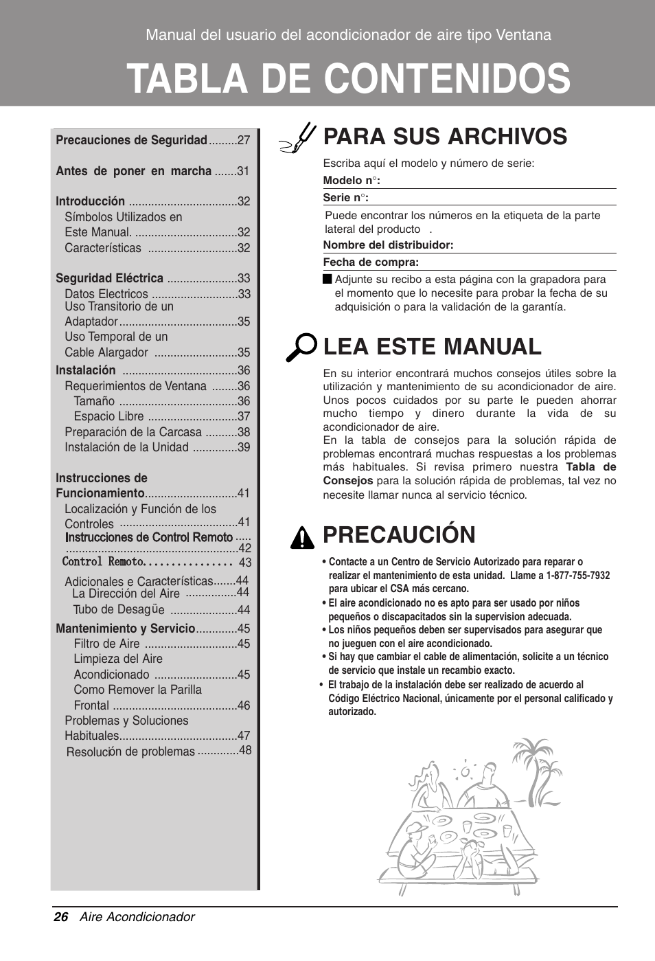 LG RG-61B User Manual | Page 26 / 52