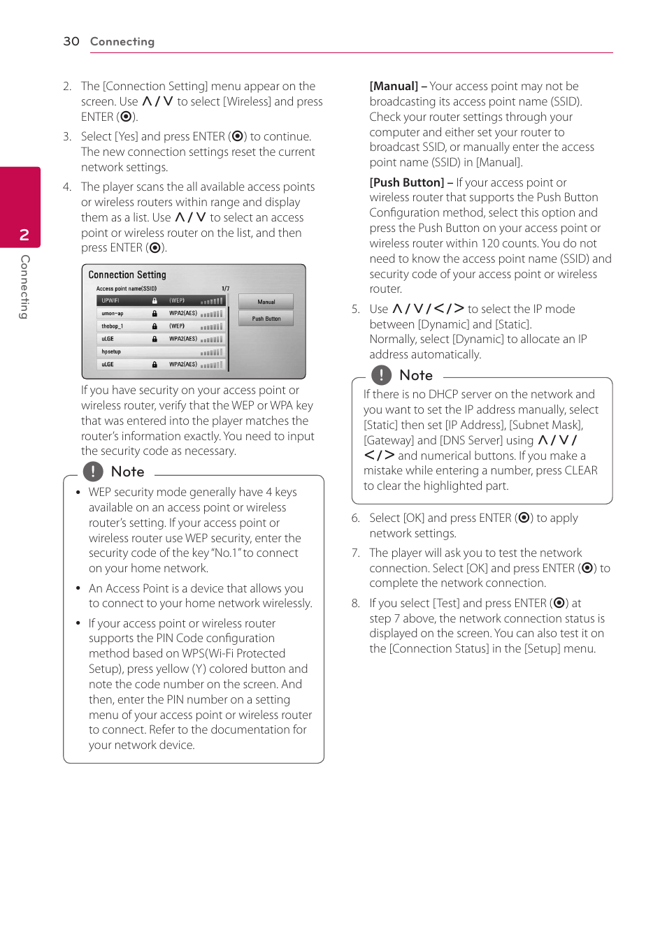 LG LHB976 User Manual | Page 30 / 78