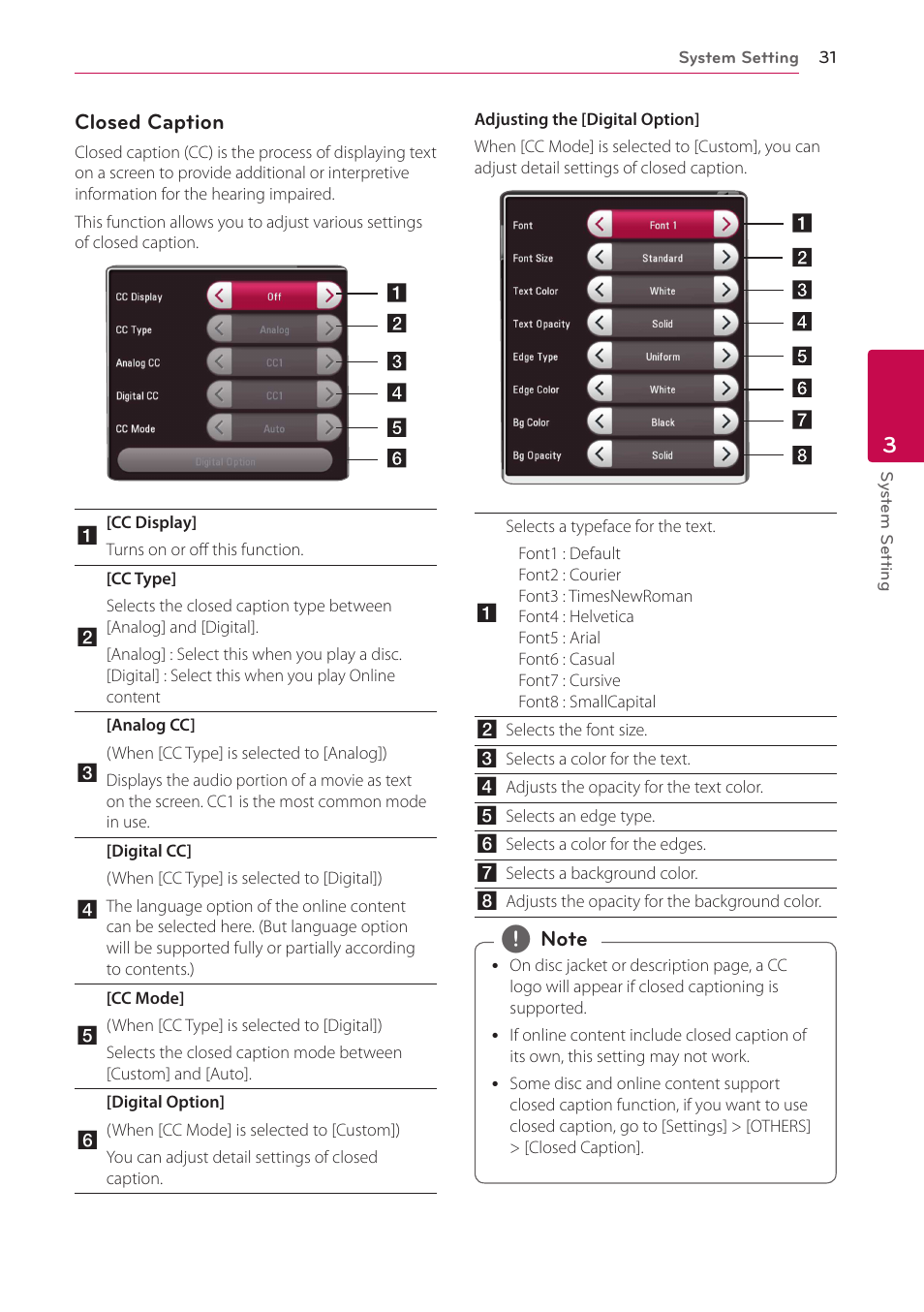 LG BH5140S User Manual | Page 31 / 72