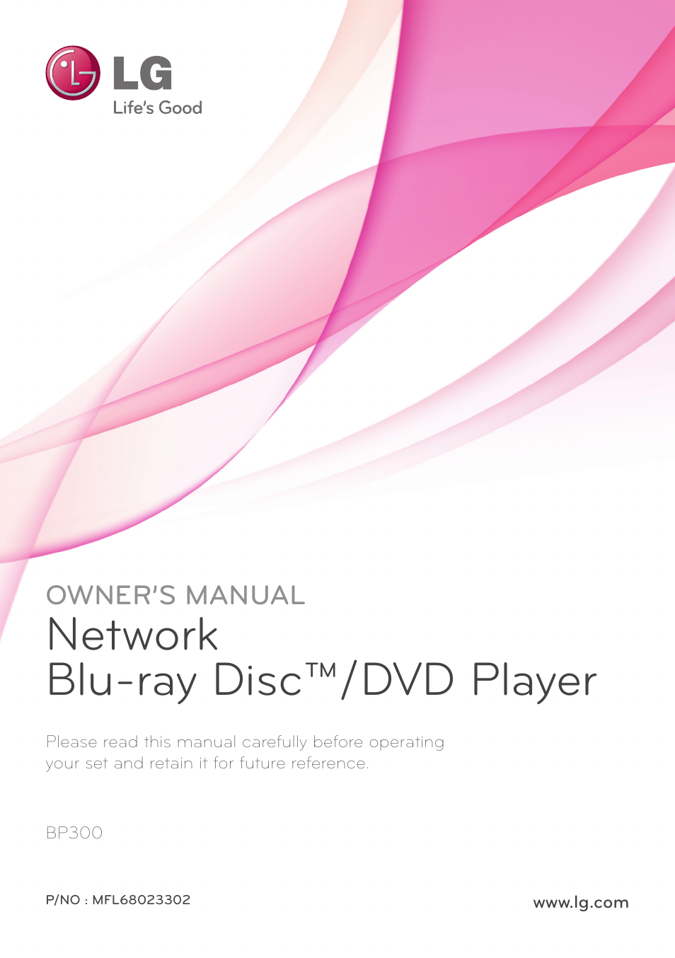 LG BP300 User Manual | 56 pages