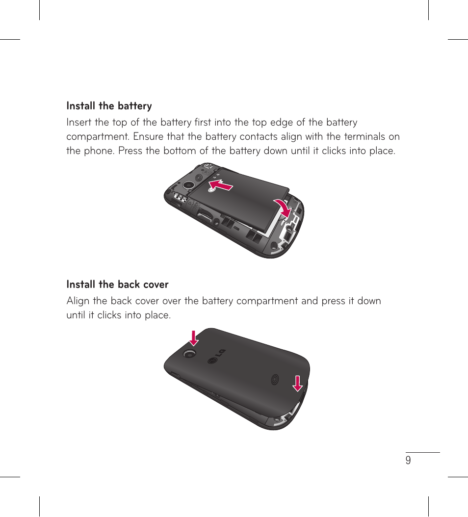 LG LG306G User Manual | Page 11 / 186