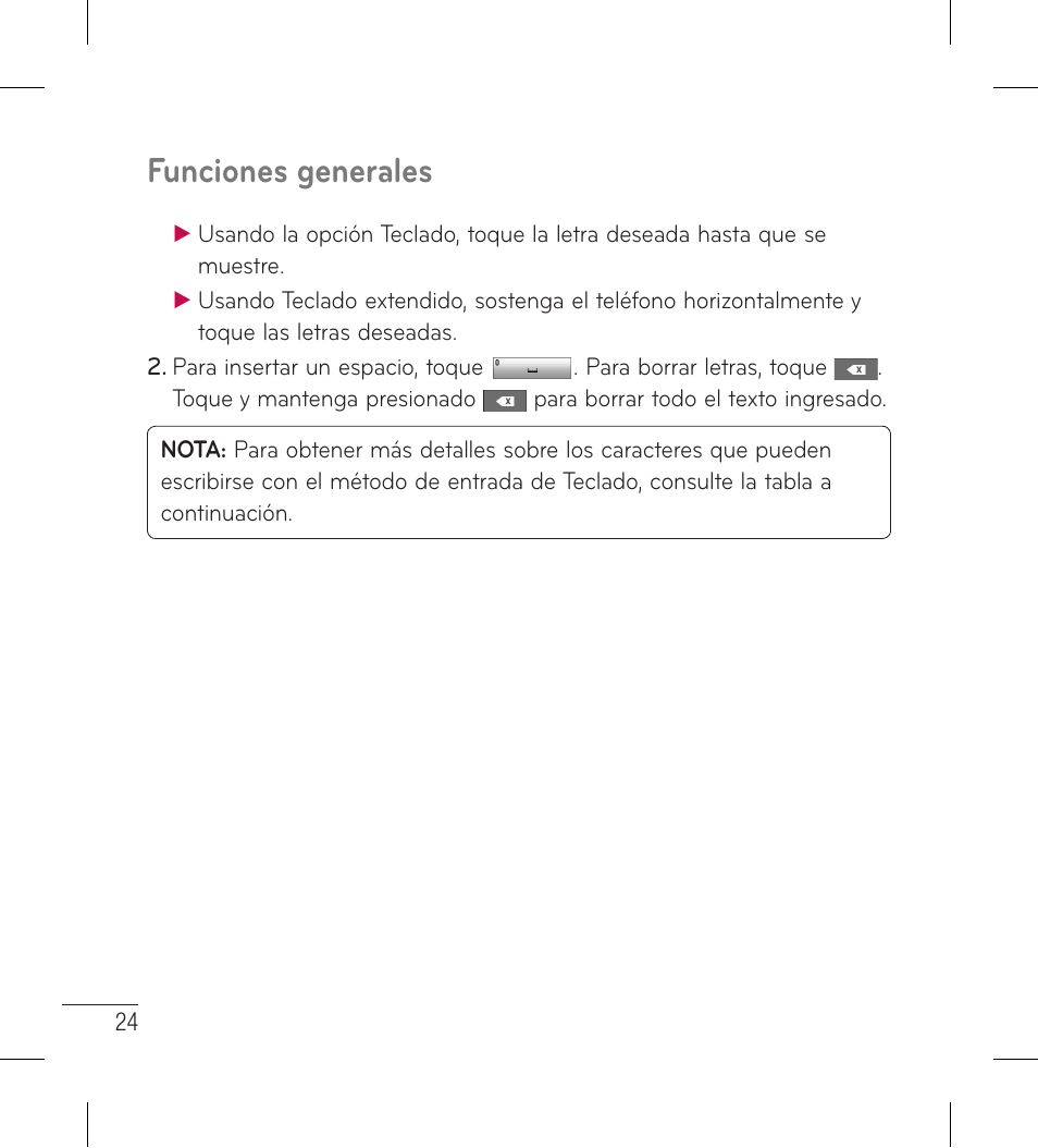 Funciones generales | LG LG306G User Manual | Page 112 / 186