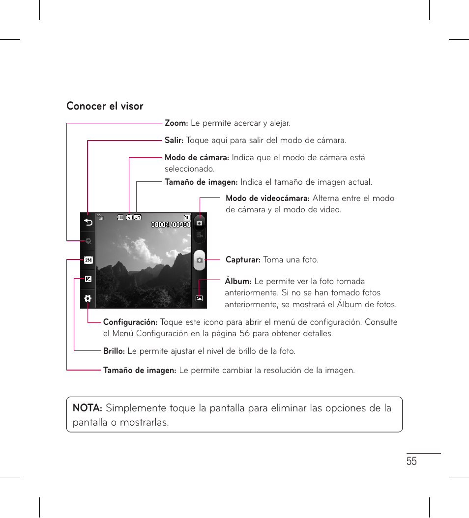 Conocer el visor | LG LG306G User Manual | Page 143 / 186