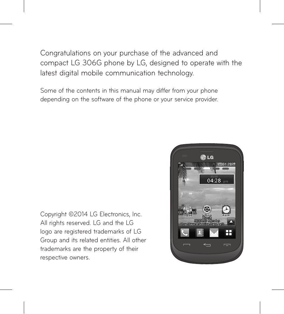 LG LG306G User Manual | Page 3 / 186