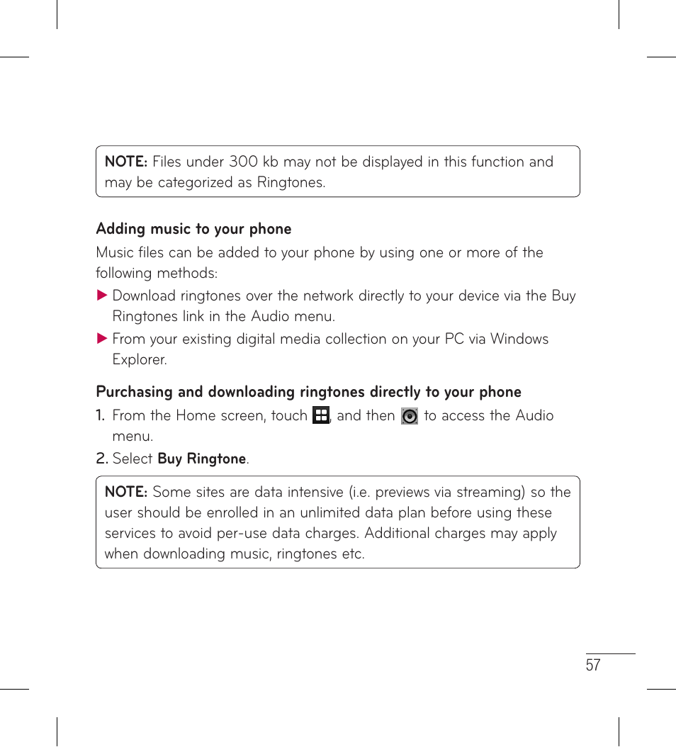 LG LG306G User Manual | Page 59 / 186