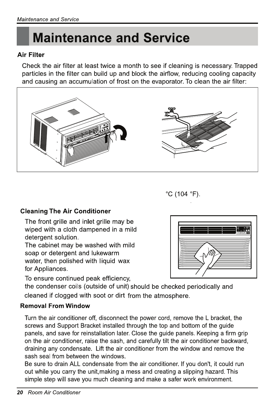 Т³гж 21 | LG LW1014ER User Manual | Page 20 / 48