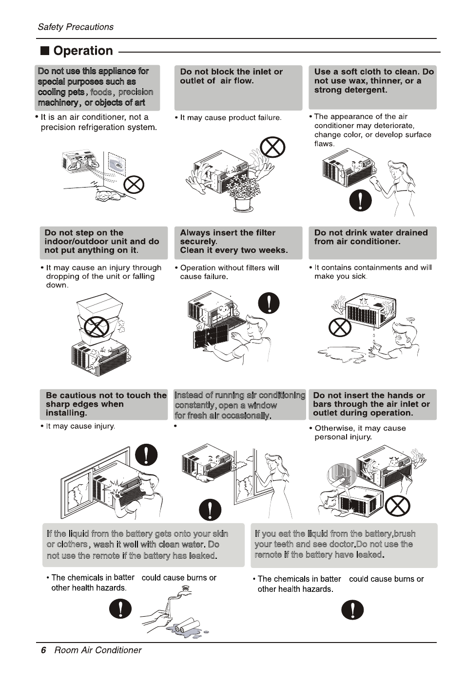 Т³гж 6 | LG LW1014ER User Manual | Page 6 / 48