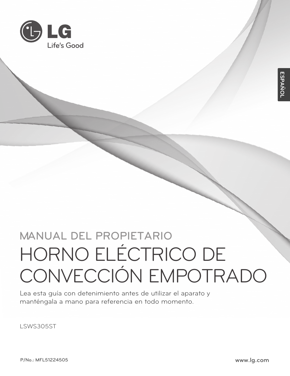 Horno eléctrico de convección empotrado, Manual del propietario | LG LSWS305ST User Manual | Page 41 / 80