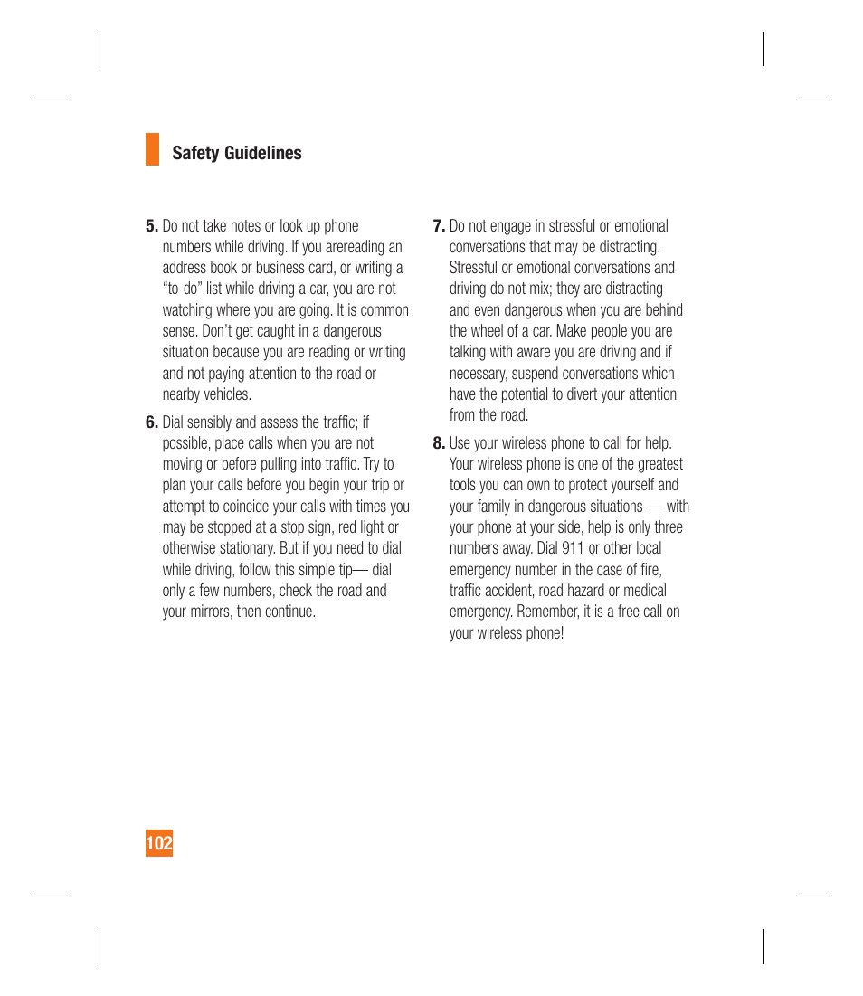 LG GU292 User Manual | Page 106 / 242
