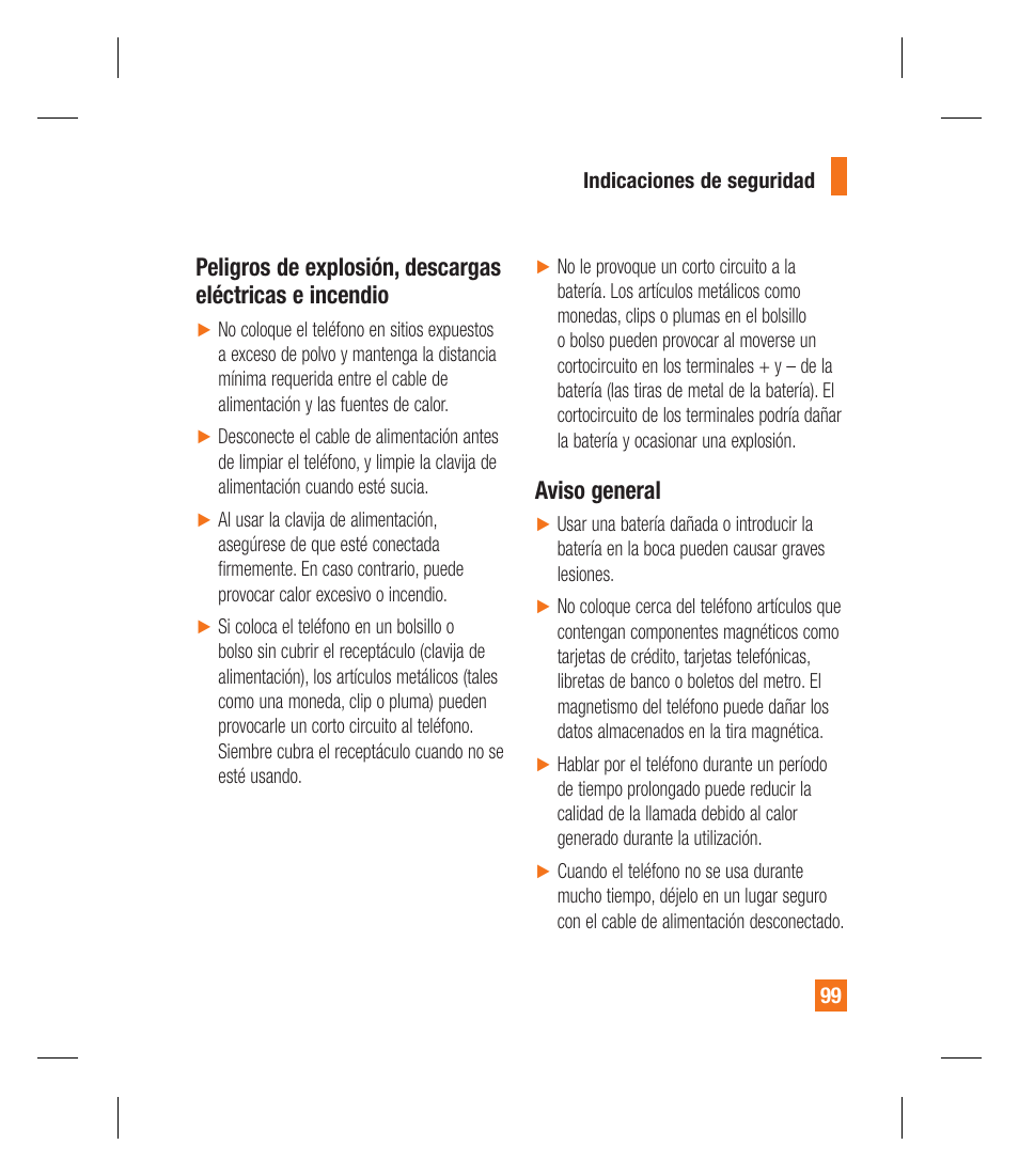 Aviso general | LG GU292 User Manual | Page 217 / 242