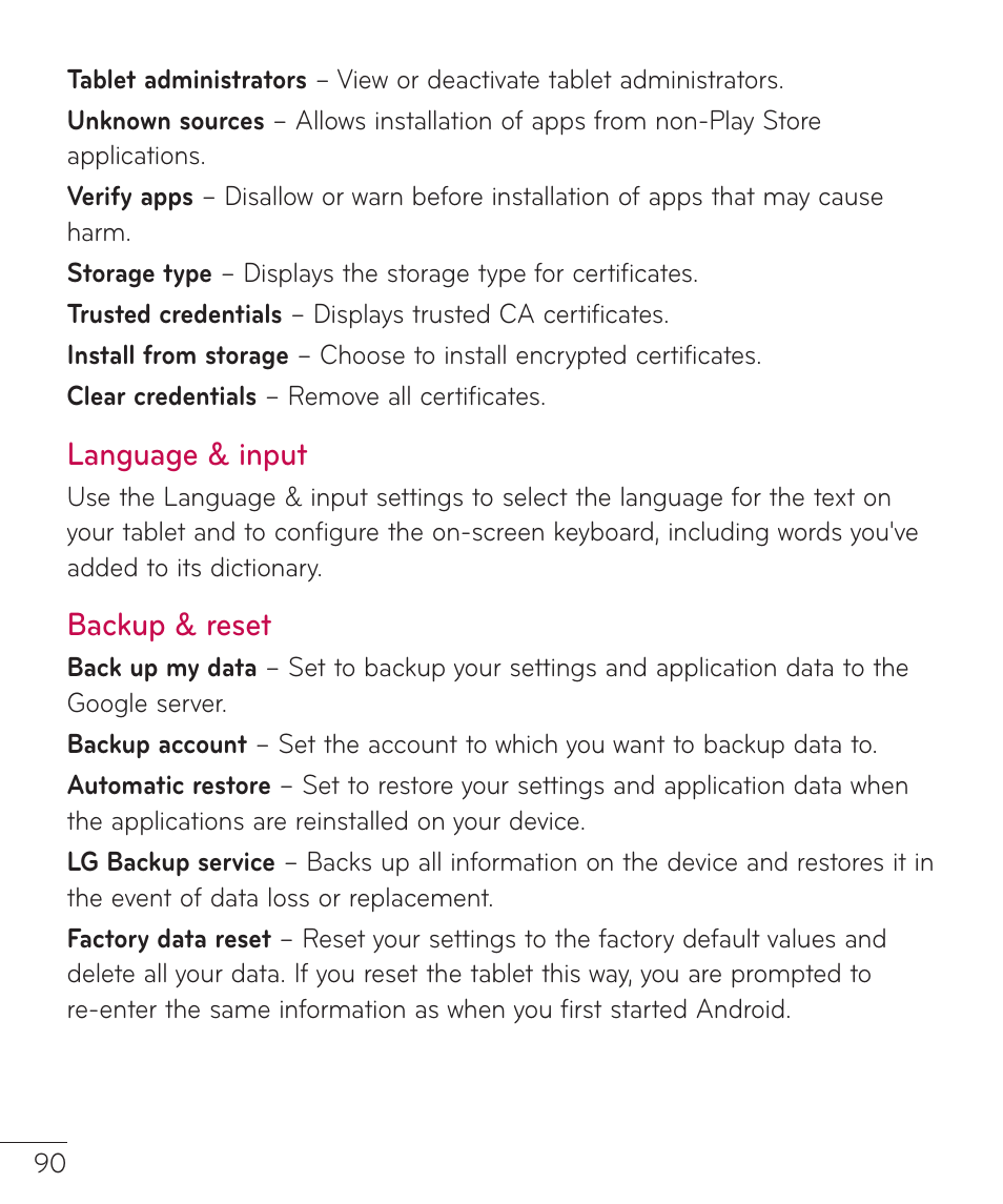 LG LGV500 User Manual | Page 92 / 138