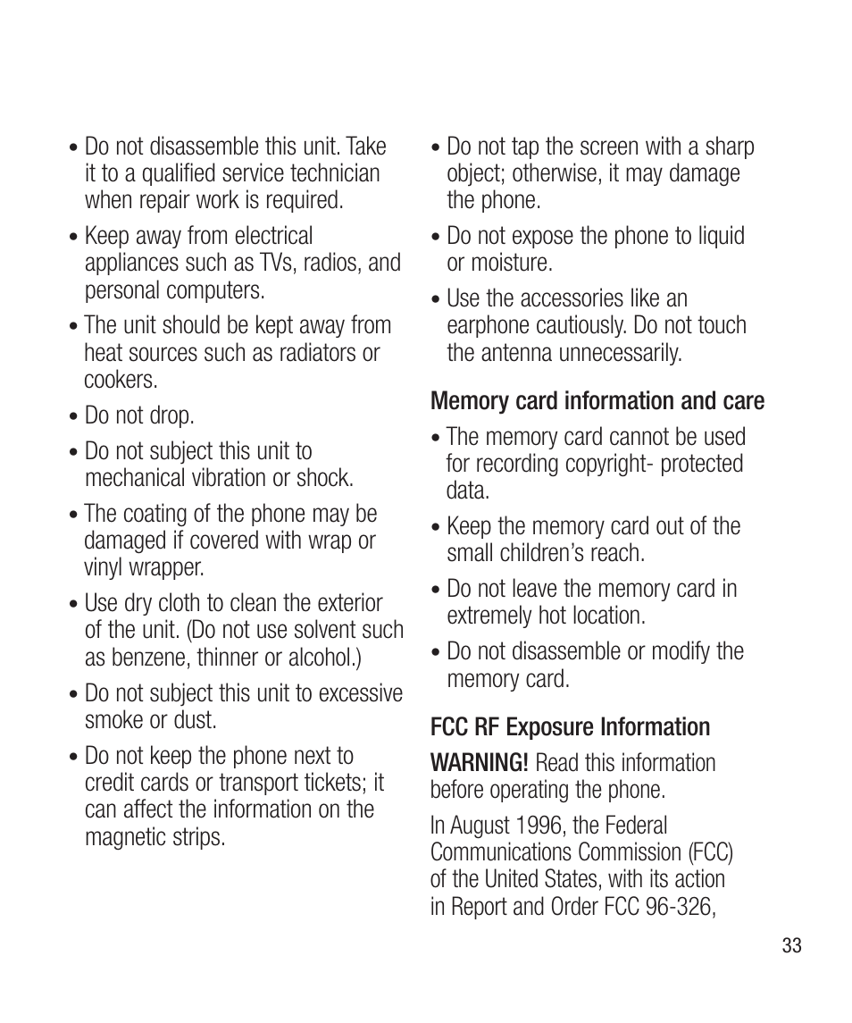 LG LG430G User Manual | Page 35 / 121