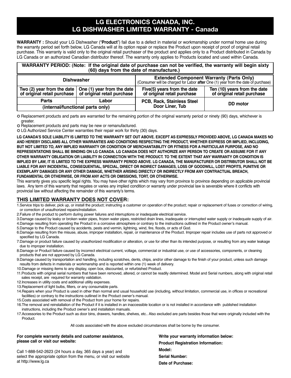 LG LDF6920BB User Manual | Page 24 / 72