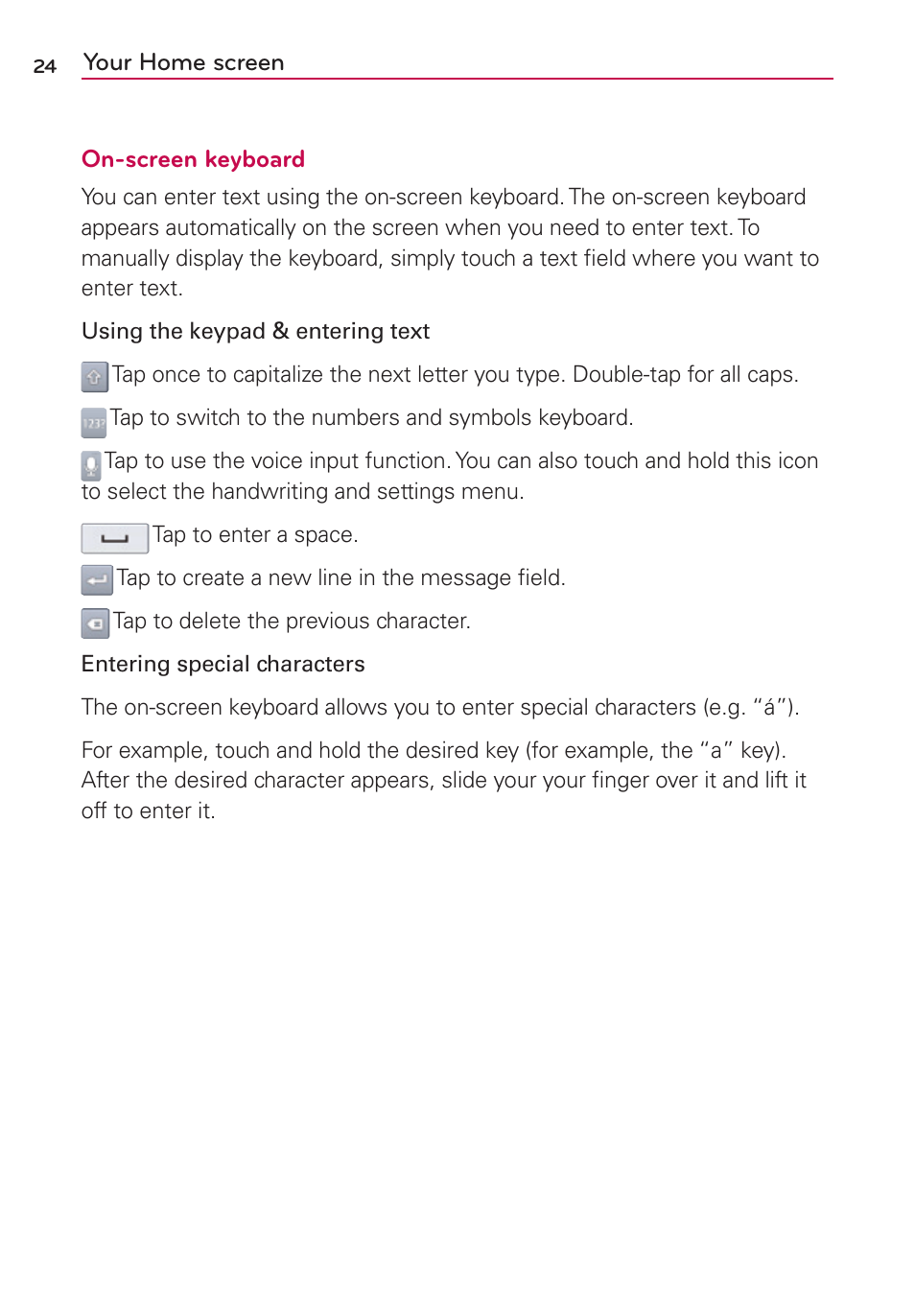 LG LGMS769 User Manual | Page 25 / 113