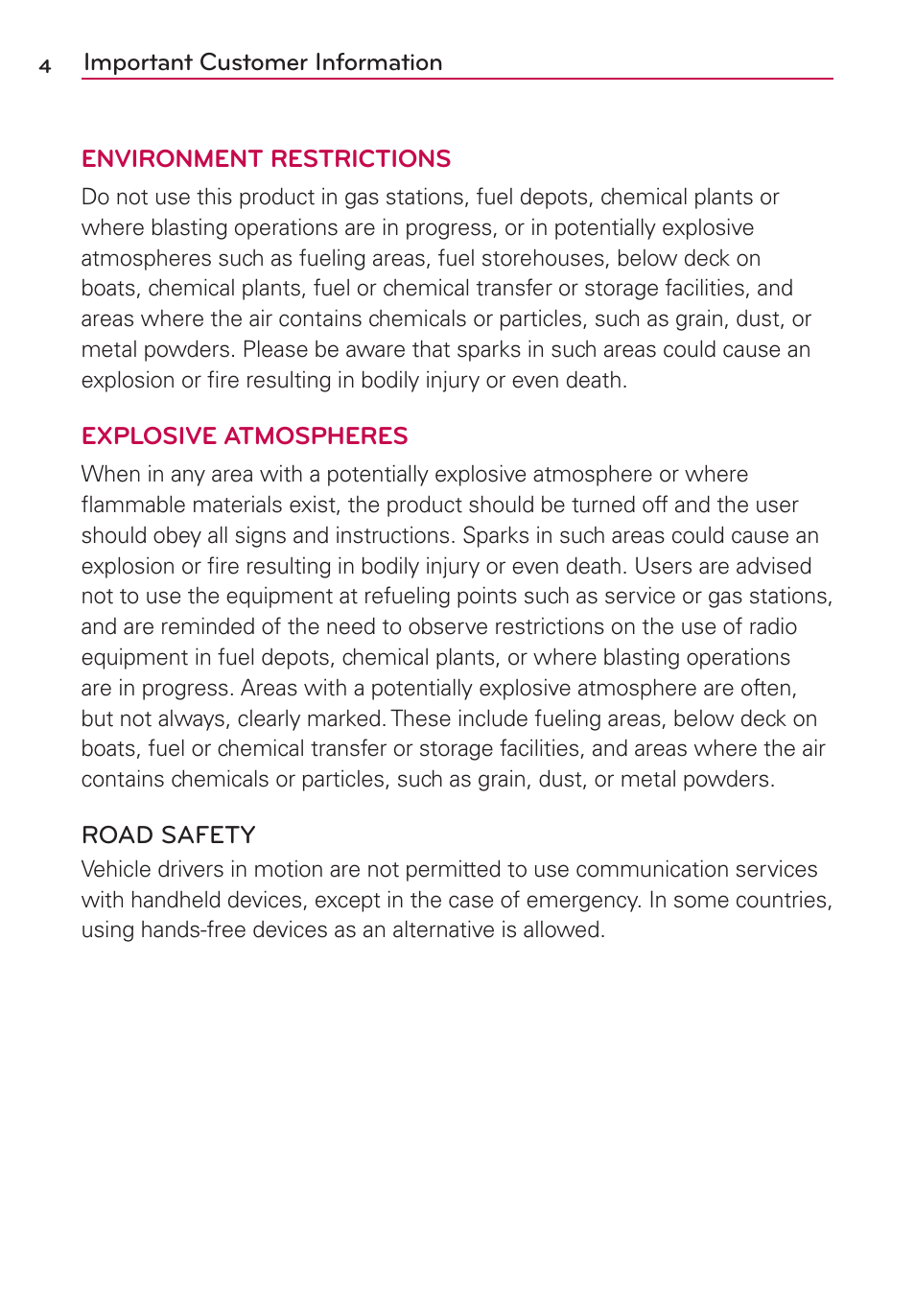 LG LGMS769 User Manual | Page 5 / 113