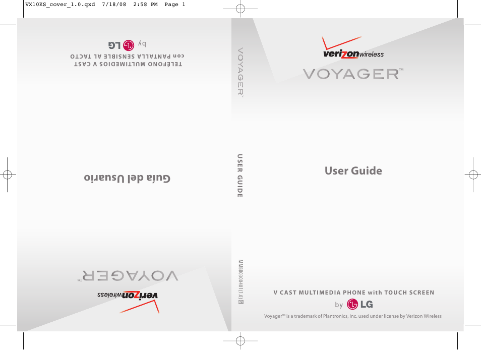 LG LGVX10000S User Manual | 373 pages