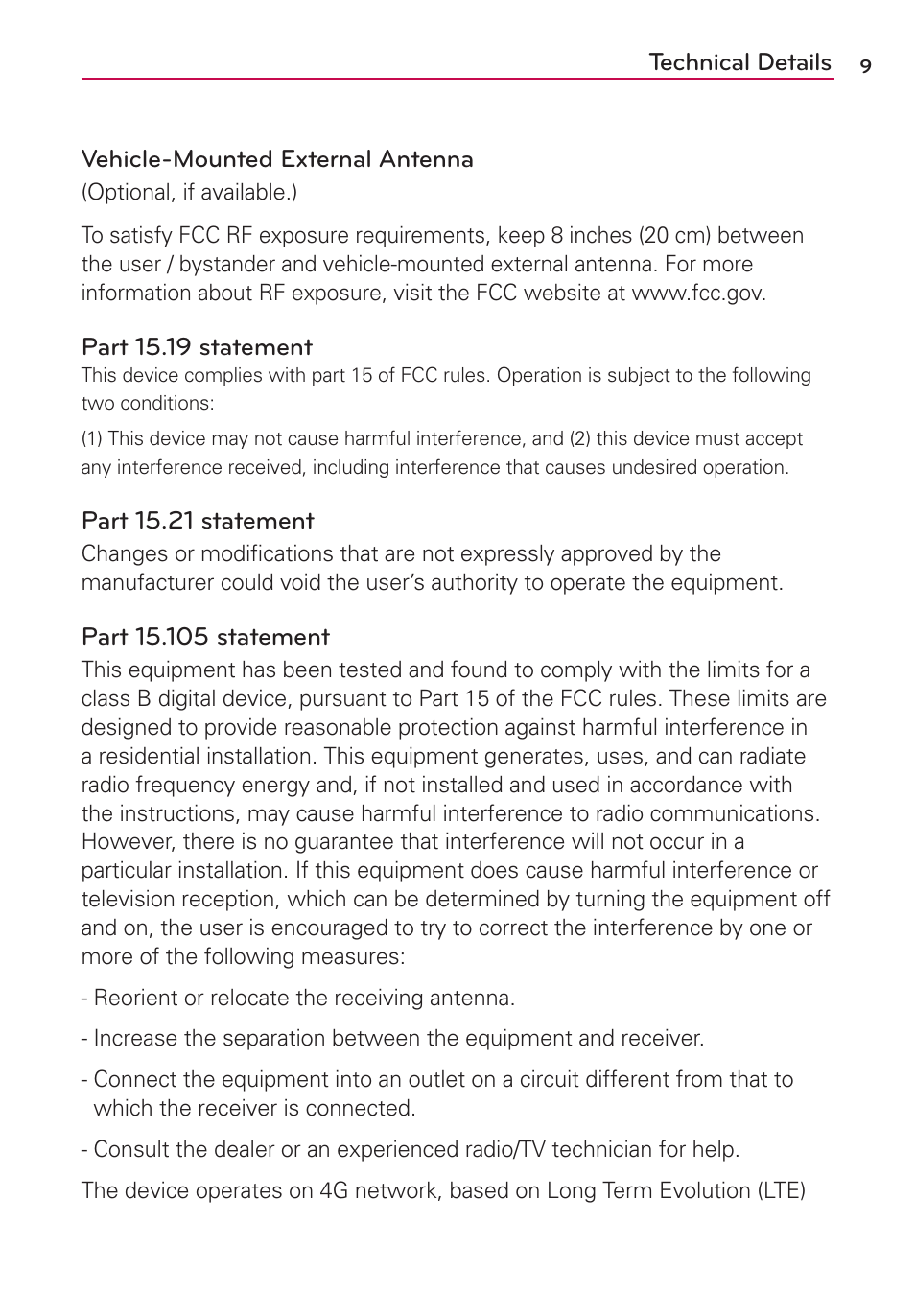 LG LGMS323 User Manual | Page 11 / 114
