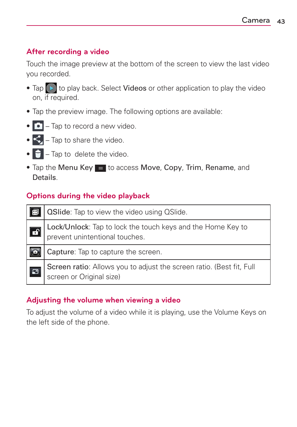 LG LGMS323 User Manual | Page 45 / 114