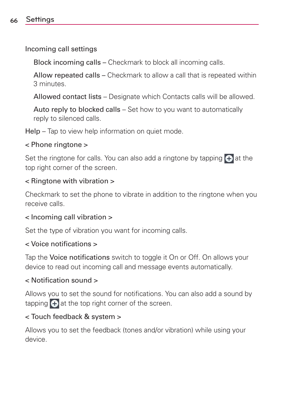 LG LGMS323 User Manual | Page 68 / 114