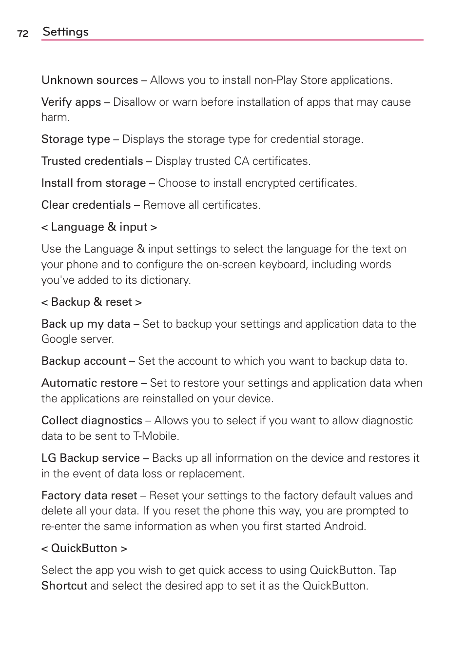 LG LGMS323 User Manual | Page 74 / 114