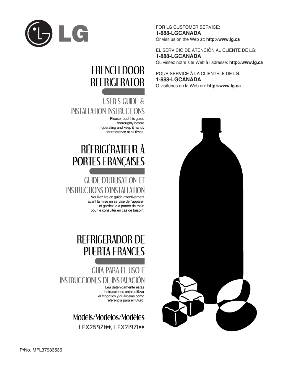 LG LFX21971ST User Manual | 43 pages