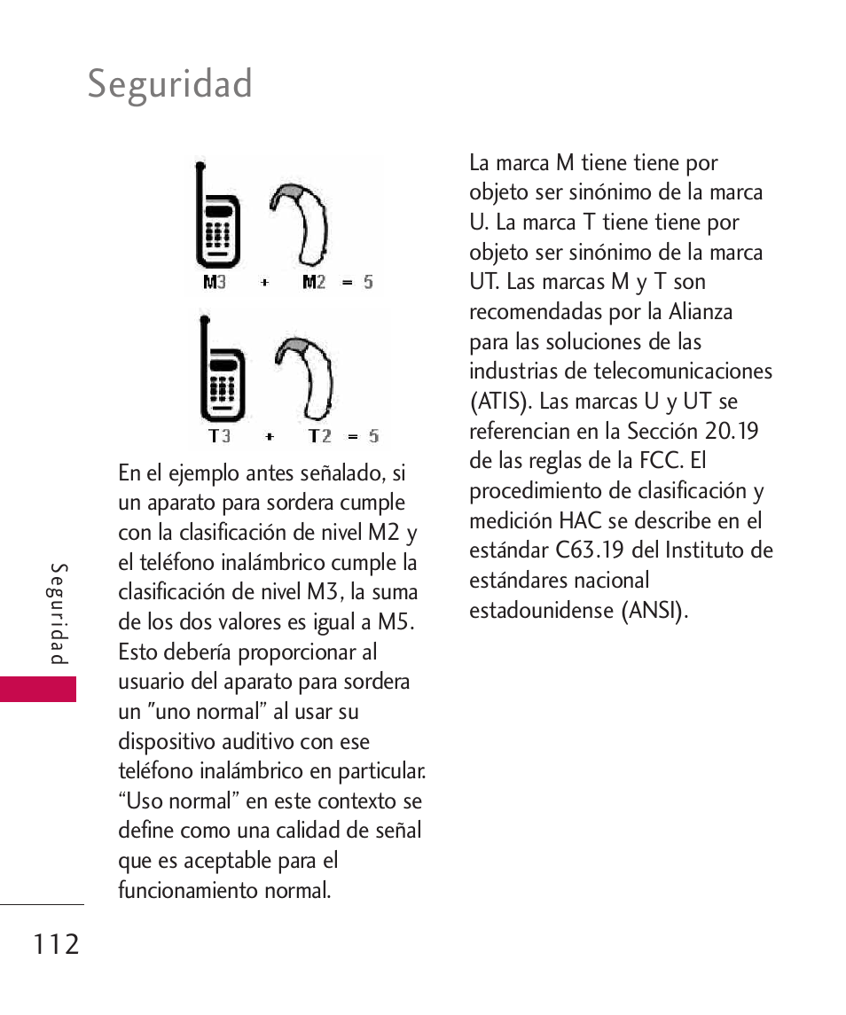 Seguridad | LG UX310 User Manual | Page 228 / 238