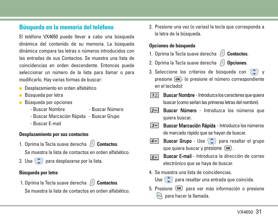 LG VX4650 User Manual | Page 119 / 180