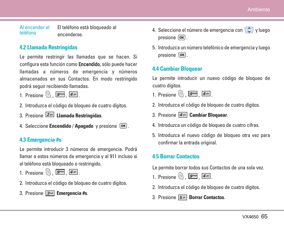 LG VX4650 User Manual | Page 153 / 180