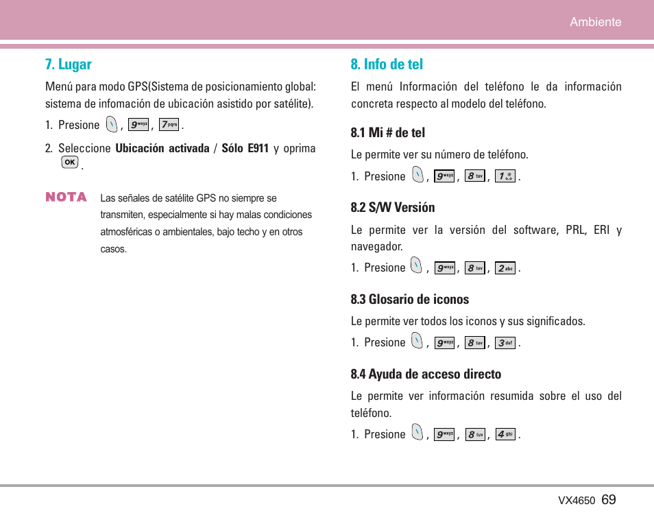 Sse eg gu urr | LG VX4650 User Manual | Page 157 / 180