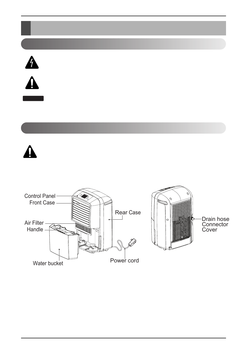 Instruction, Features symbols used in this manual | LG LD301EL User Manual | Page 8 / 32