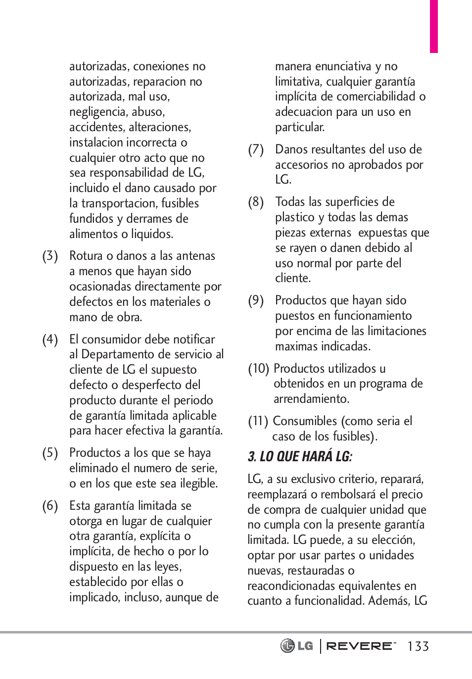 LG LGVN150 User Manual | Page 266 / 275