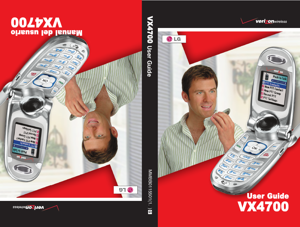 LG VX4700 User Manual | 138 pages