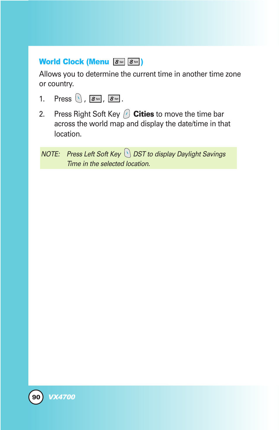 LG VX4700 User Manual | Page 91 / 138