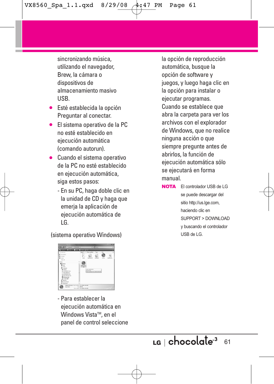 LG LGVX8560LK User Manual | Page 198 / 288