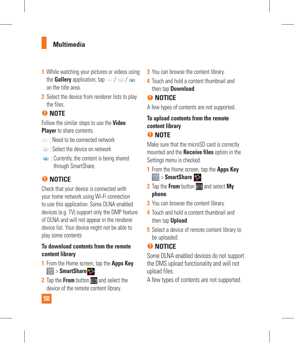 LG P870 User Manual | Page 50 / 110