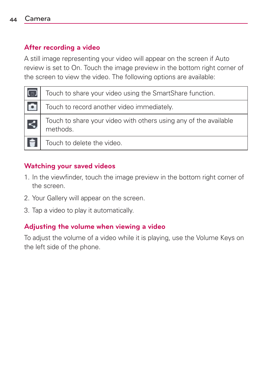 LG MS659 User Manual | Page 46 / 121