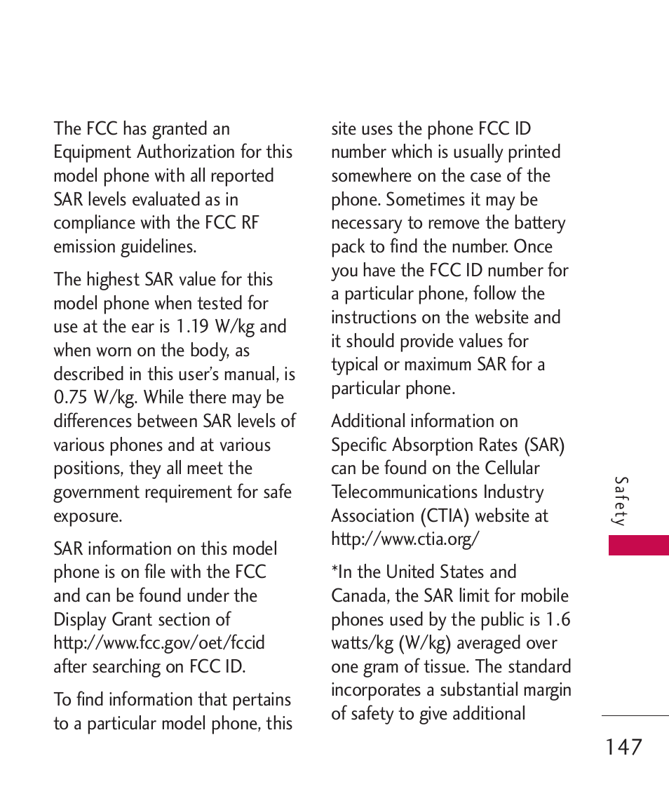 LG LGAX8370 User Manual | Page 149 / 338