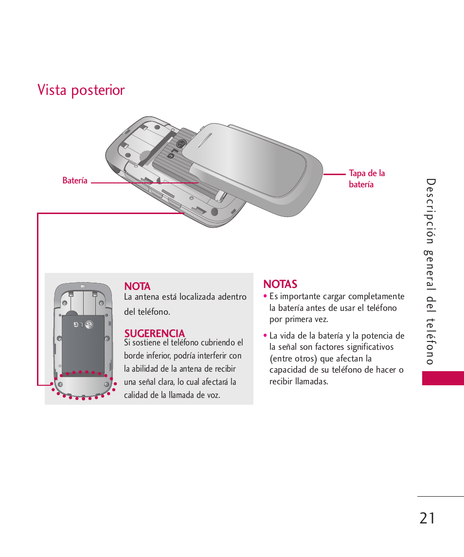 Vista posterior | LG LGAX8370 User Manual | Page 182 / 338